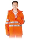 LH-FLUER-J | orange | Protective rainproof jacket