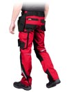 HARVER-T | red-black | Protective trousers